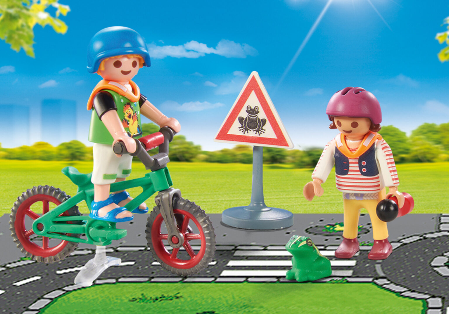 Playmobil 71332 Fahrradparcours Fahrrad Esper Spielwaren